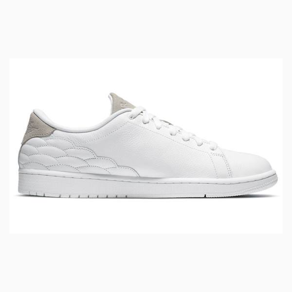 Air Jordan 1 Nike Center Court Zapatillas Baloncesto Hombre Blancas | JD-813AZ