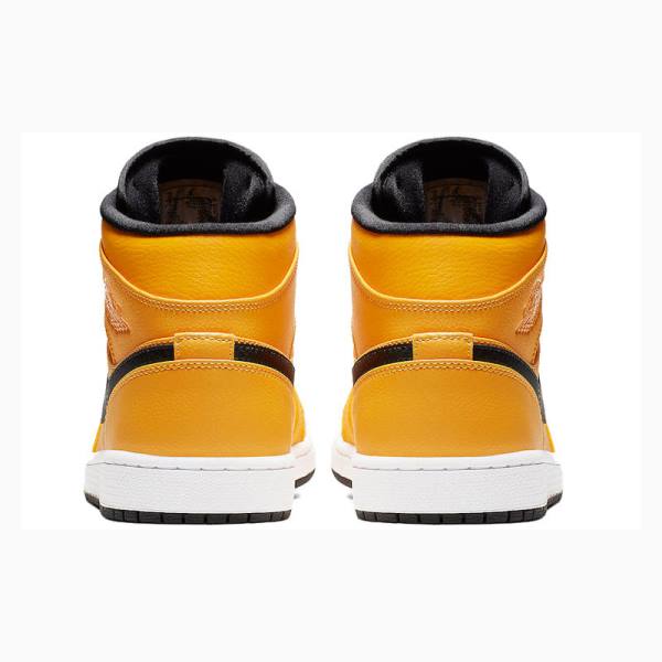 Air Jordan 1 Nike Mid Zapatillas Baloncesto Hombre Doradas | JD-214FI