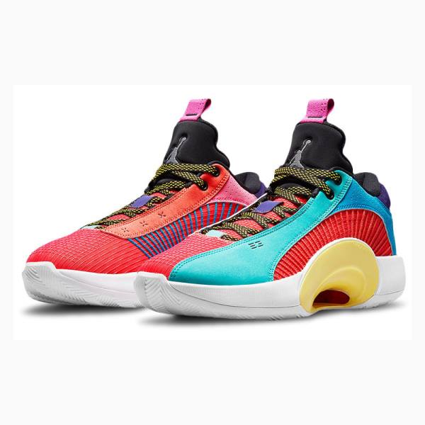 Air Jordan 35 Nike Low 'Reflexology' Zapatillas Hombre Multicolor | JD-795AO