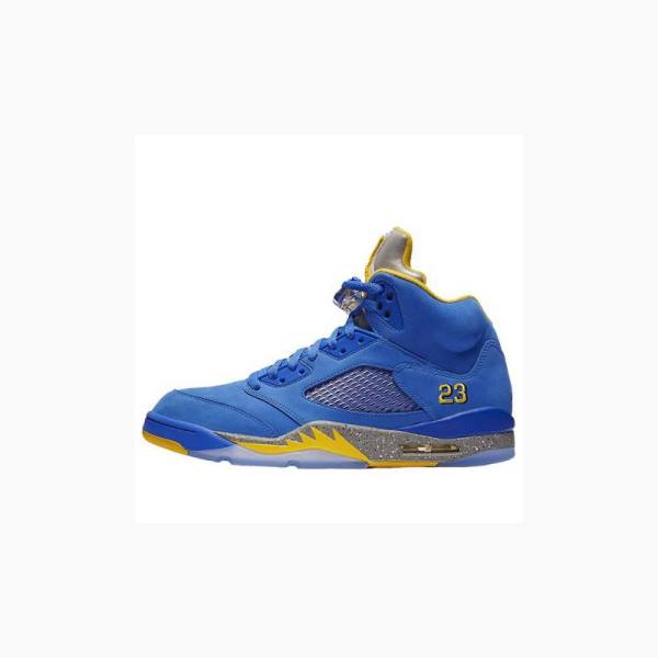 Air Jordan 5 Nike JSP Laney Zapatillas Baloncesto Hombre Azules | JD-703KF