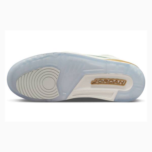 Air Jordan Nike Legacy 312 CNY Zapatillas Baloncesto Hombre Blancas Verde Doradas | JD-305SV