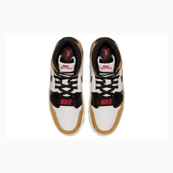 Air Jordan Nike Legacy 312 White Baroque Zapatillas Baloncesto Hombre Blancas Negras Marrones | JD-601HU