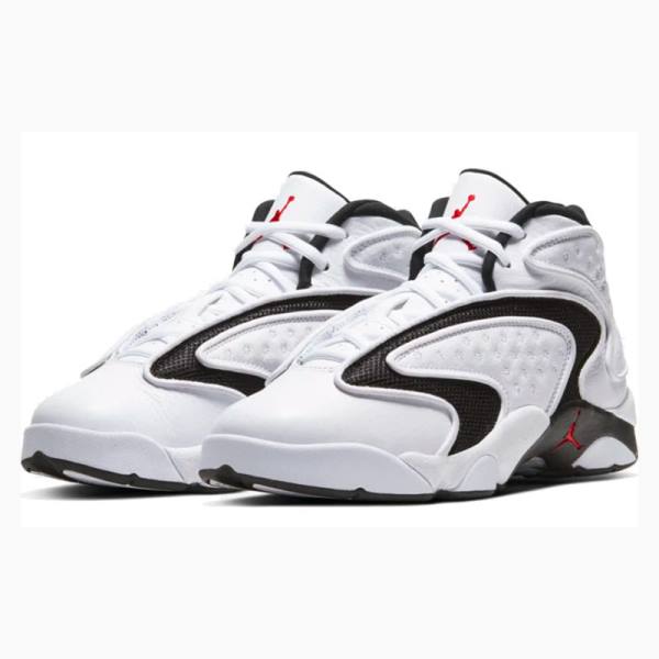 Air Jordan Nike OG Zapatillas Baloncesto Mujer Blancas Negras | JD-758FG