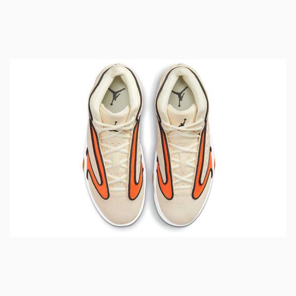 Air Jordan Nike OG Zapatillas Baloncesto Mujer Beige Naranjas | JD-875QS